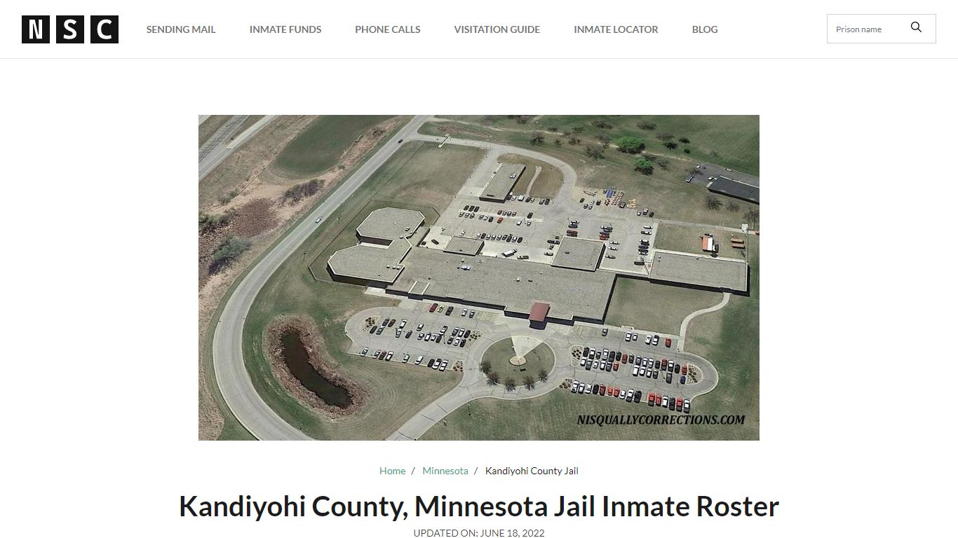 Kandiyohi County, Minnesota Jail Inmate List